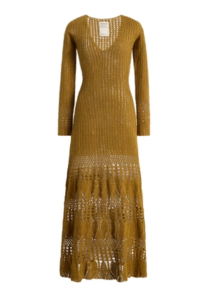 ESCVDO Exclusive Reflejo Cotton Midi Dress - Moda Operandi