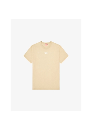 Mens Diesel T-Norm-Iod Crewneck Cotton-Jersey T-Shirt