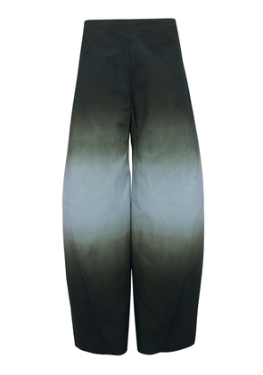 ALAÏA Twisted Ombre Cotton Pants - Moda Operandi