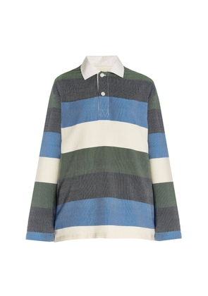 Marrakshi Life Exclusive Oversized Striped Cotton Rugby Shirt - Moda Operandi