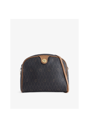 Womens Reselfridges Pre-Loved Dior Honeycomb Coated-Canvas Cross-Body Bag