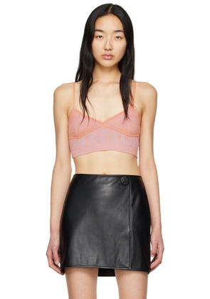 ANNA QUAN Orange Saskia Bralette Top