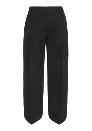 Bottega Veneta Curved Wool Trousers - Moda Operandi