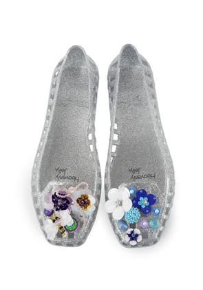 HEAVENLY JELLY Dazzla Embellished Jelly Shoes - Moda Operandi