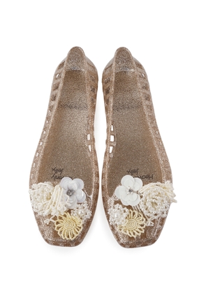 HEAVENLY JELLY Dazzla Embellished Jelly Shoes - Moda Operandi