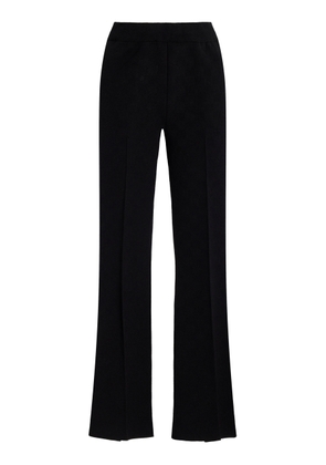 High Sport Long Kick Flared Stretch-Cotton Knit Pants - Moda Operandi