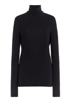 COLLEEN ALLEN Cutout Knit Turtleneck Top - Moda Operandi