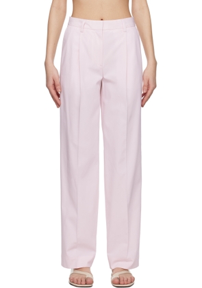 TOTEME Pink Slanted Pocket Trousers