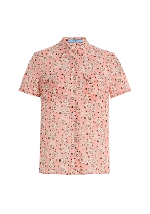 Prada Floral Georgette Shirt - Moda Operandi