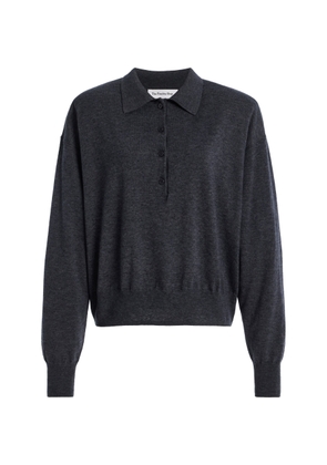 The Frankie Shop Croydon Merino Wool Polo Top - Moda Operandi