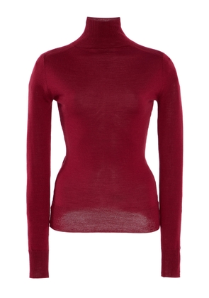 Carolina Herrera Fine-Knit Virgin Wool-Blend Sweater - Moda Operandi