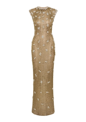 Rachel Gilbert Solana Embellished Tulle Gown - Moda Operandi