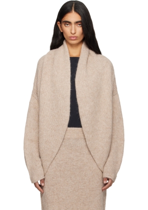 Lauren Manoogian Beige Knot Cardigan
