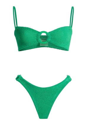 Hunza G Misty Seersucker Bikini - Moda Operandi