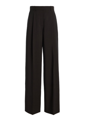 The Row Mikkela Pleated Wool Pants - Moda Operandi
