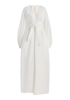 Marrakshi Life The Touareg Balloon-Sleeve Cotton Dress - Moda Operandi