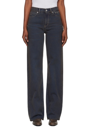 OUR LEGACY Blue Wata Cut Jeans