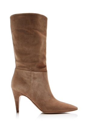 Gianvito Rossi Slouchy Suede Boots - Moda Operandi