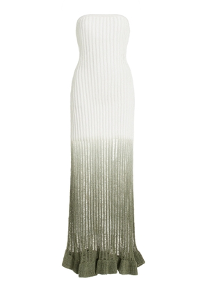 Significant Other Exclusive Amaya Ribbed-Knit Cotton-Blend Maxi Dress - Moda Operandi