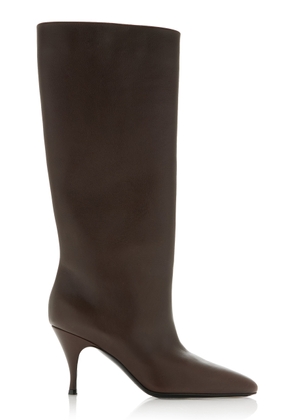 Herbert Levine Leather Knee Boots - Moda Operandi