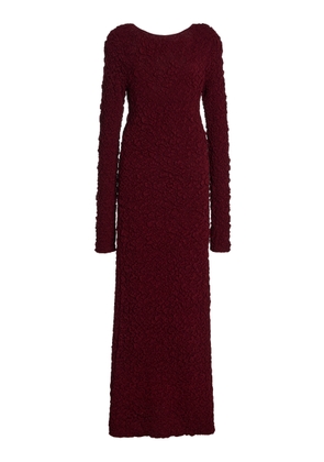 By Malene Birger Venus Smocked Knit Maxi Dress - Moda Operandi