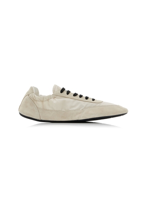 Prada Collapse Re-Nylon and Suede Sneakers - Moda Operandi
