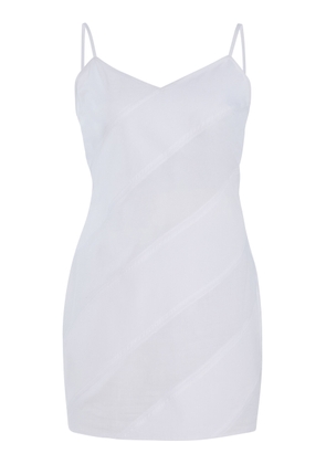 K.ngsley Hestia Spiral Cotton Mini Slip Dress - Moda Operandi