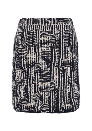 Bottega Veneta Cotton Intrecciato-Knit Mini Skirt - Moda Operandi