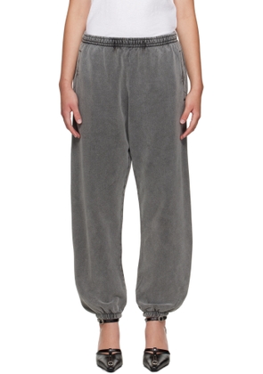 Acne Studios Gray Cotton Sweatpants