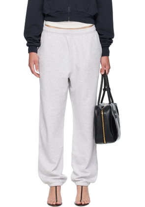 Acne Studios Gray Cotton Lounge Pants