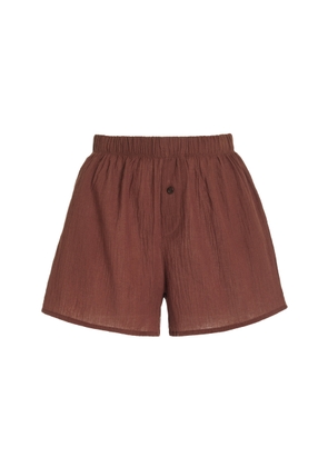 Éterne Exclusive Dylan Cotton Boxer Shorts - Moda Operandi