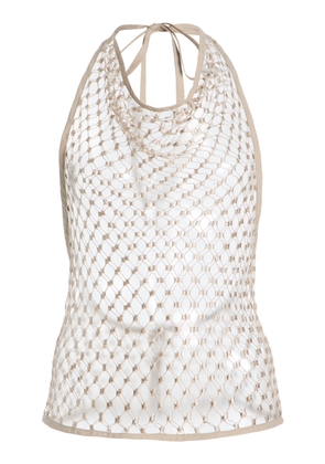 Lemaire Fishnet Halter Top - Moda Operandi