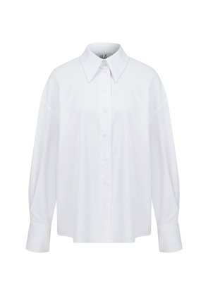 ILA THE BRAND Elisabeth Cotton Poplin Shirt - Moda Operandi