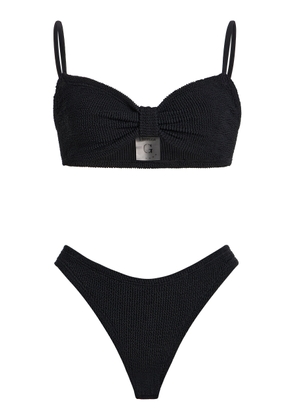 Hunza G Alicia Seersucker Bikini - Moda Operandi