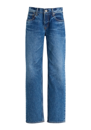 MOUSSY VINTAGE Philadelphia Rigid Low-Rise Straight-Leg Jeans - Moda Operandi