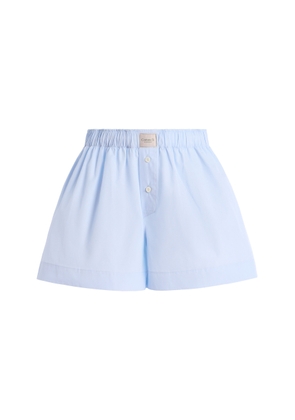 Comme Si La Classica Cotton-Poplin Boxer Shorts - Moda Operandi