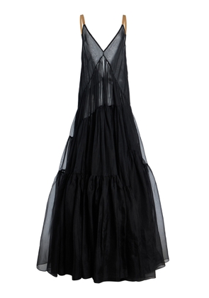 Temily Exclusive Theatre for Dreamers Tiered Silk Gown - Moda Operandi