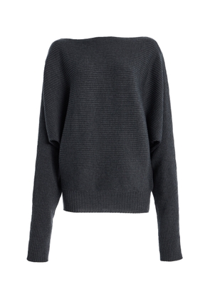 Aya Muse Rye Wool-Silk Sweater - Moda Operandi