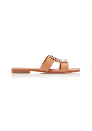 Roger Vivier New Metal Leather Sandals - Moda Operandi
