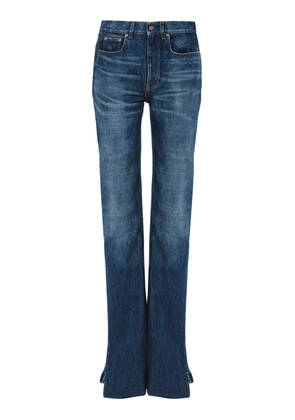 Chloé Rigid High-Rise Straight-Leg Jeans - Moda Operandi