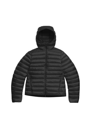Aethera hooded puffer jacket