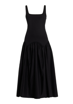 Marlies Grace Exclusive Lea Lace-Up Cotton Midi Dress - Moda Operandi