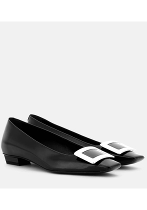 Roger Vivier Belle Vivier patent leather ballet flats