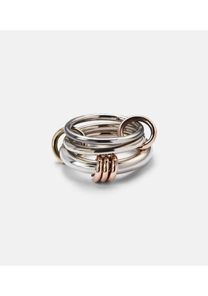 Spinelli Kilcollin Orion sterling silver and 18kt gold linked rings