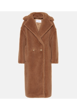 Max Mara Teddy Bear camel hair and silk coat