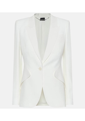 McQueen Crepe blazer