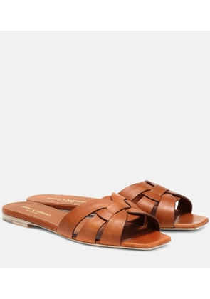 Saint Laurent Tribute Nu Pieds 05 leather slides