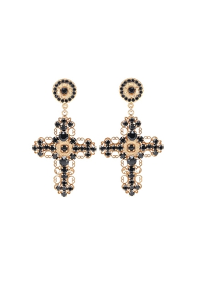 Dolce&Gabbana Crystal clip-on earrings