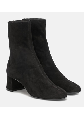 Aquazzura Saint Honore 50 suede ankle boots
