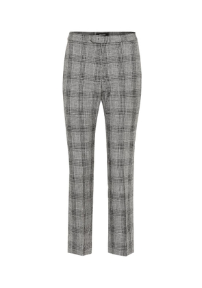 Isabel Marant Derys checked cotton and wool pants
